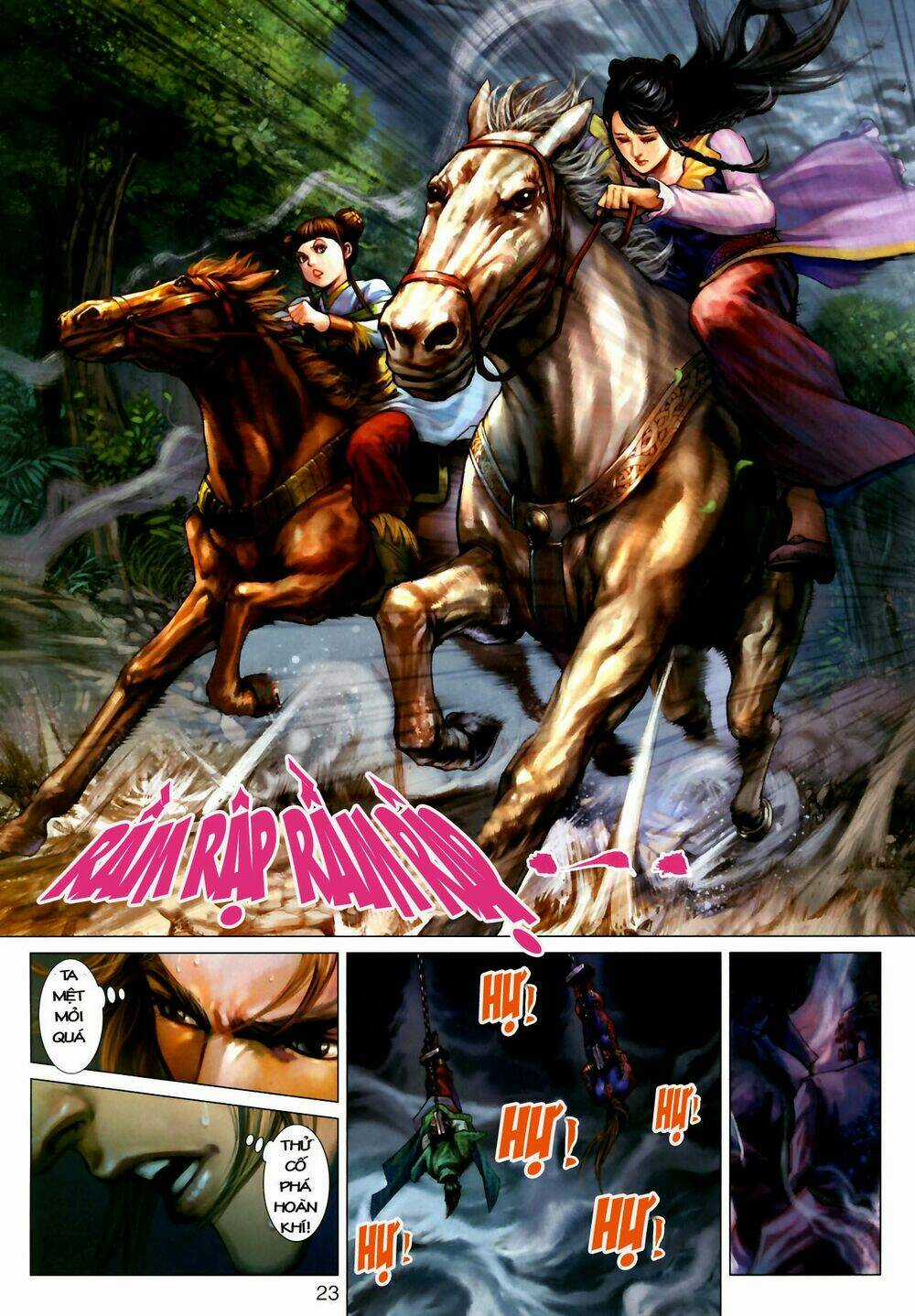 Thần Chưởng Long Kiếm Phi Chapter 11 trang 23