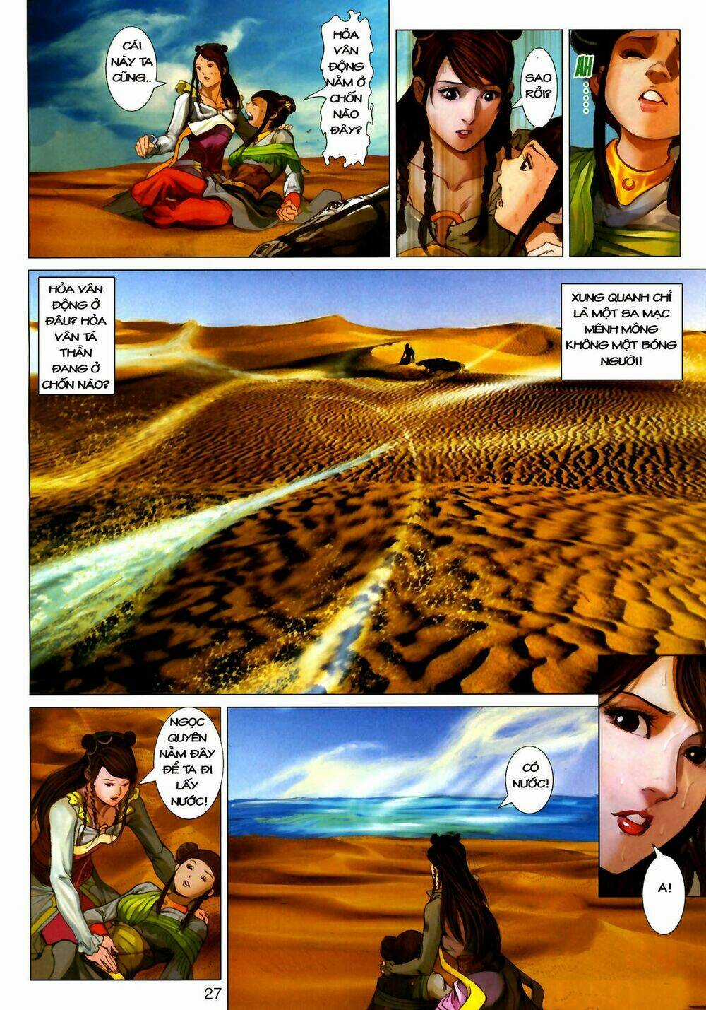 Thần Chưởng Long Kiếm Phi Chapter 11 trang 27