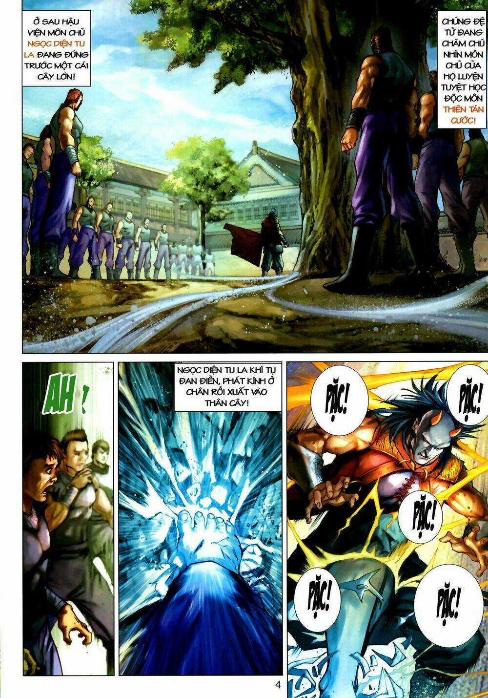 Thần Chưởng Long Kiếm Phi Chapter 11 trang 3