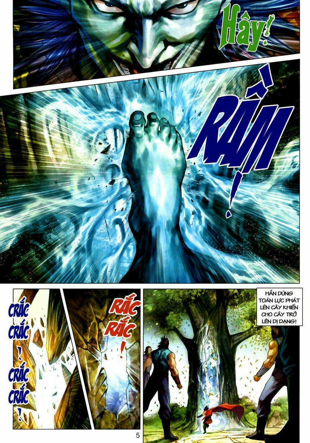 Thần Chưởng Long Kiếm Phi Chapter 11 trang 4