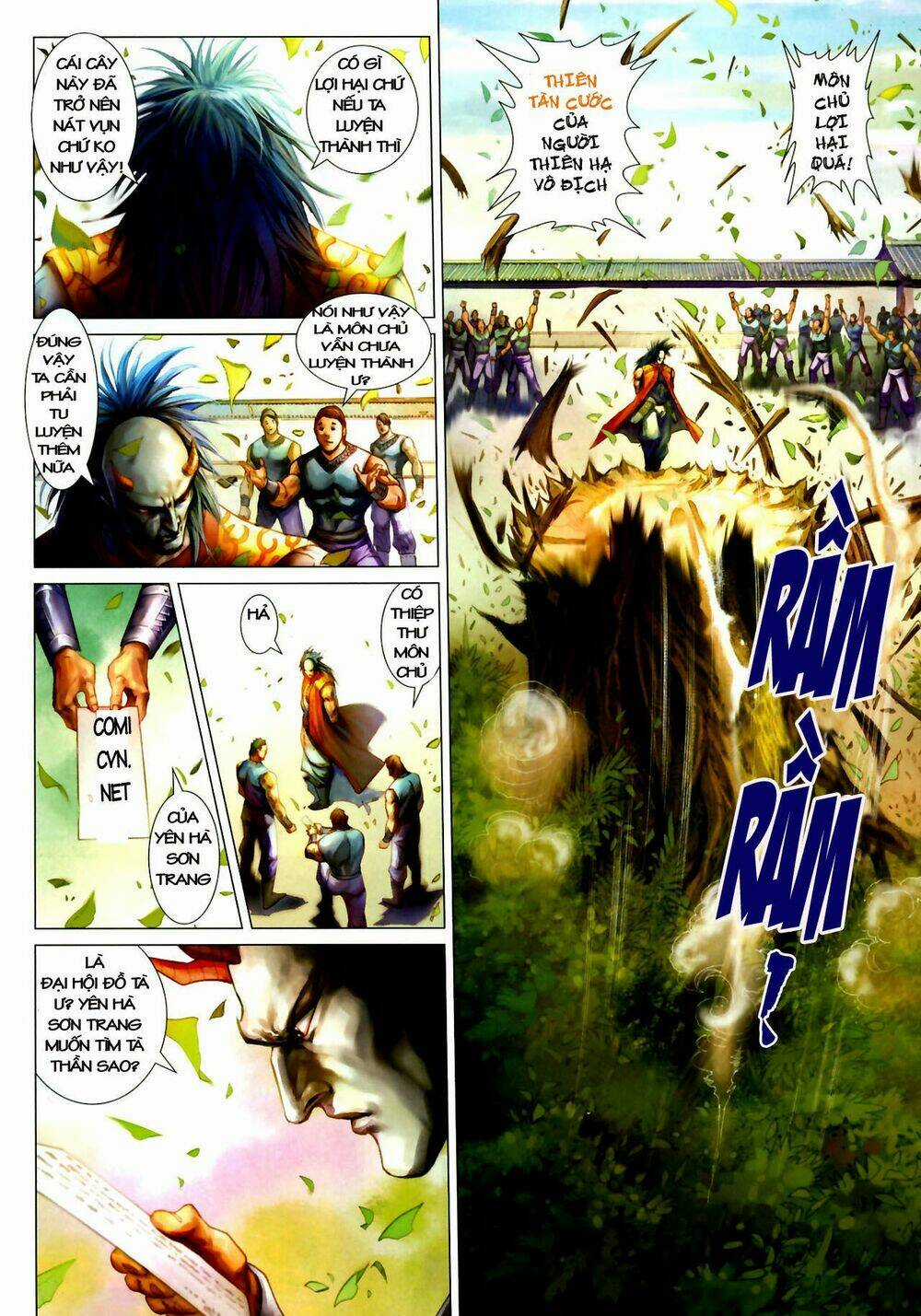 Thần Chưởng Long Kiếm Phi Chapter 11 trang 5