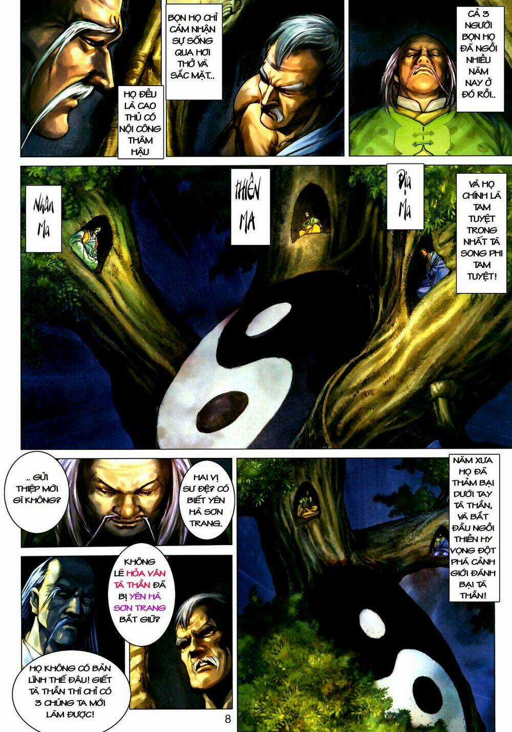 Thần Chưởng Long Kiếm Phi Chapter 11 trang 7