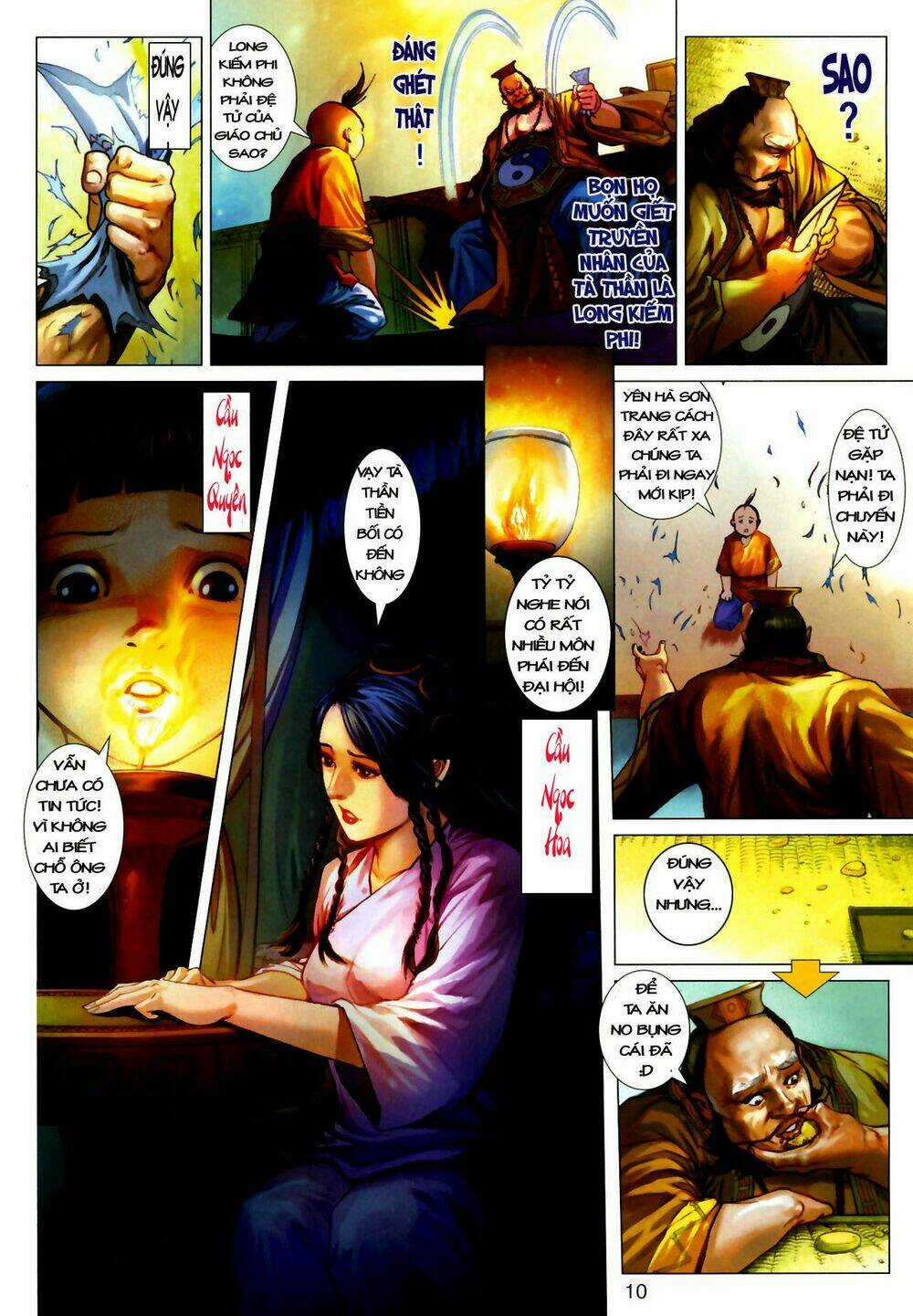 Thần Chưởng Long Kiếm Phi Chapter 11 trang 9