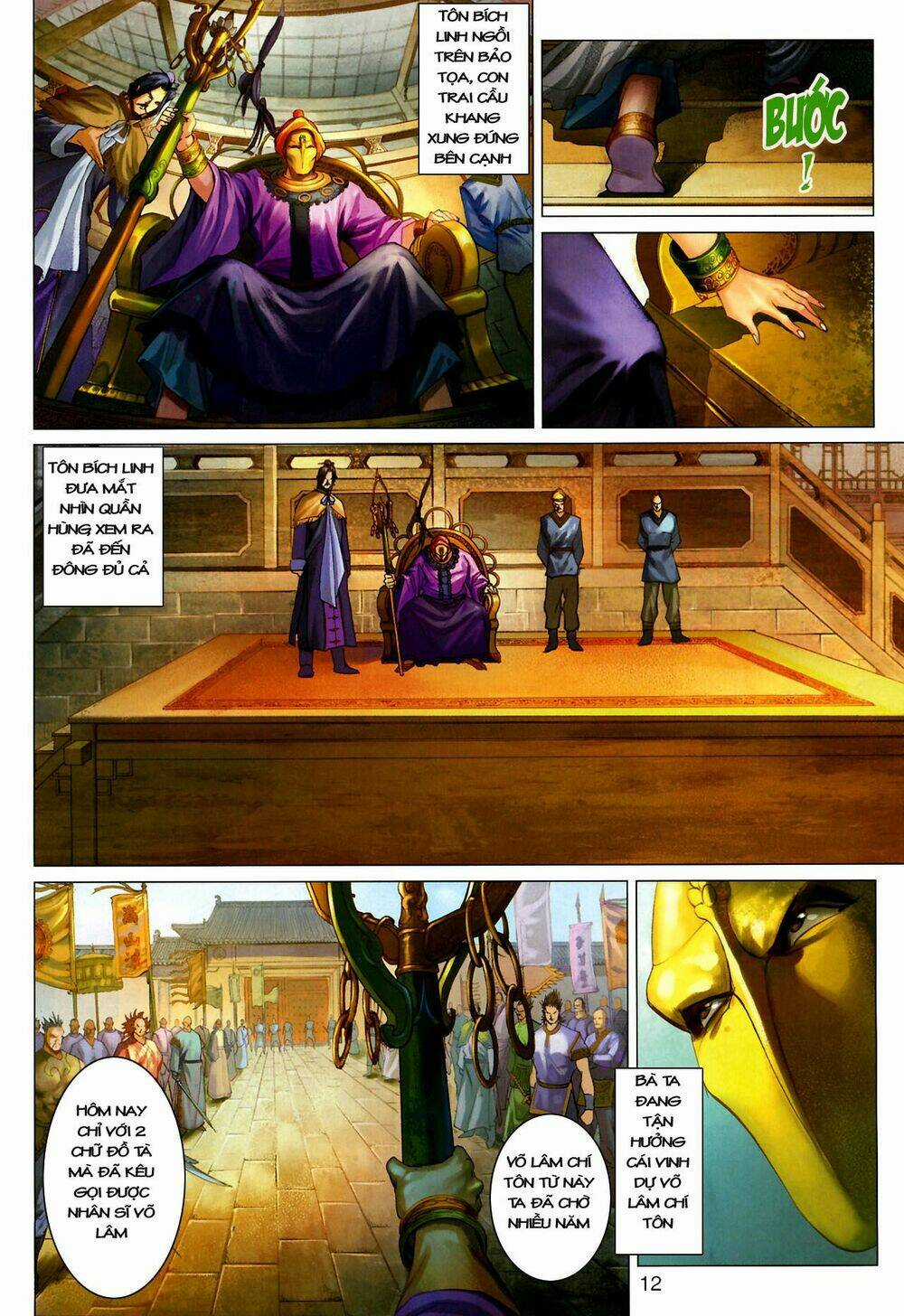 Thần Chưởng Long Kiếm Phi Chapter 12 trang 11