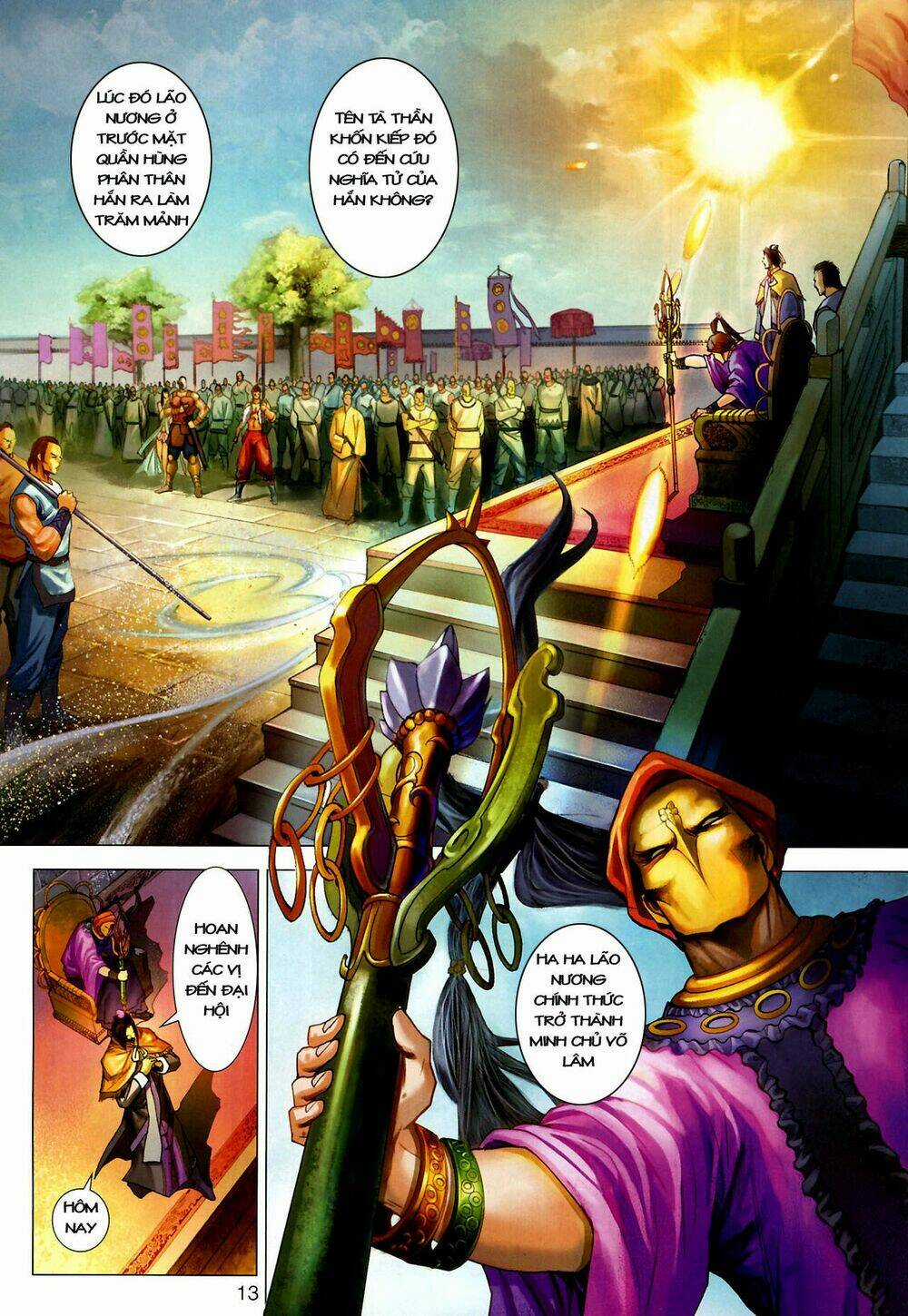 Thần Chưởng Long Kiếm Phi Chapter 12 trang 12