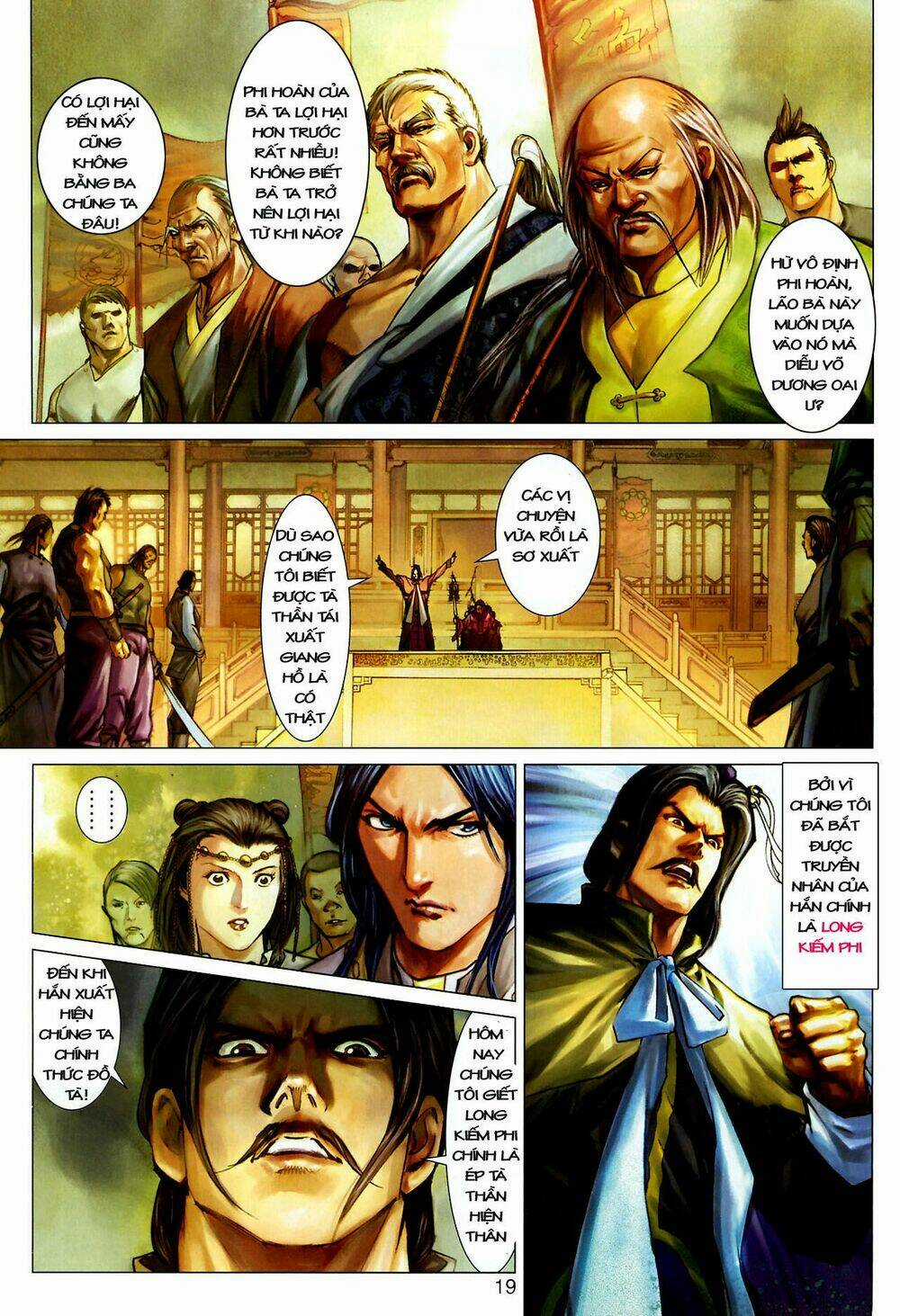 Thần Chưởng Long Kiếm Phi Chapter 12 trang 18