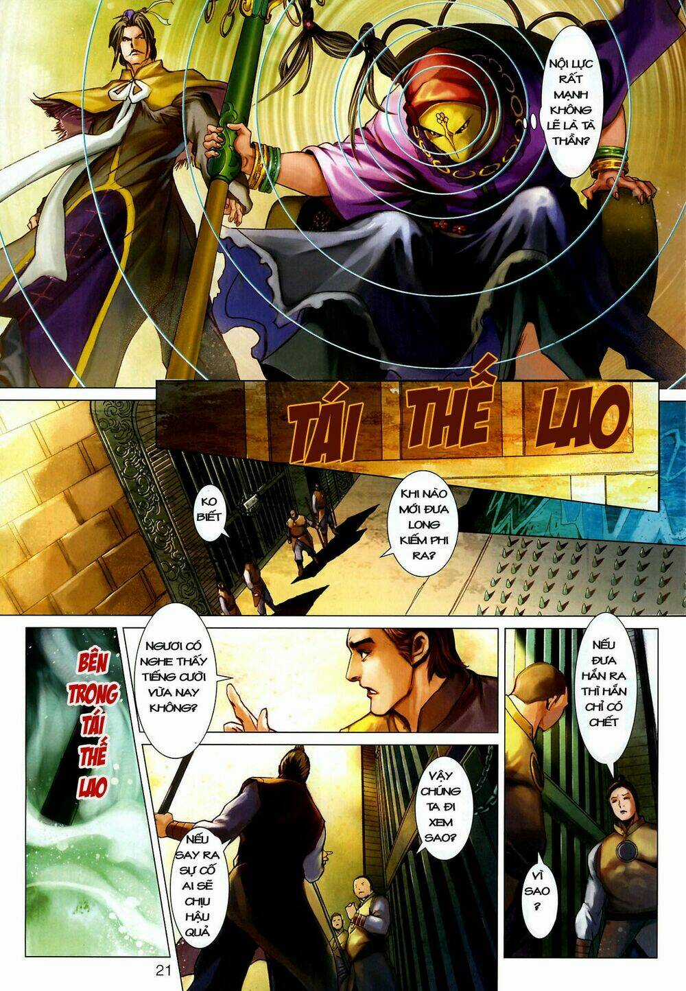 Thần Chưởng Long Kiếm Phi Chapter 12 trang 20