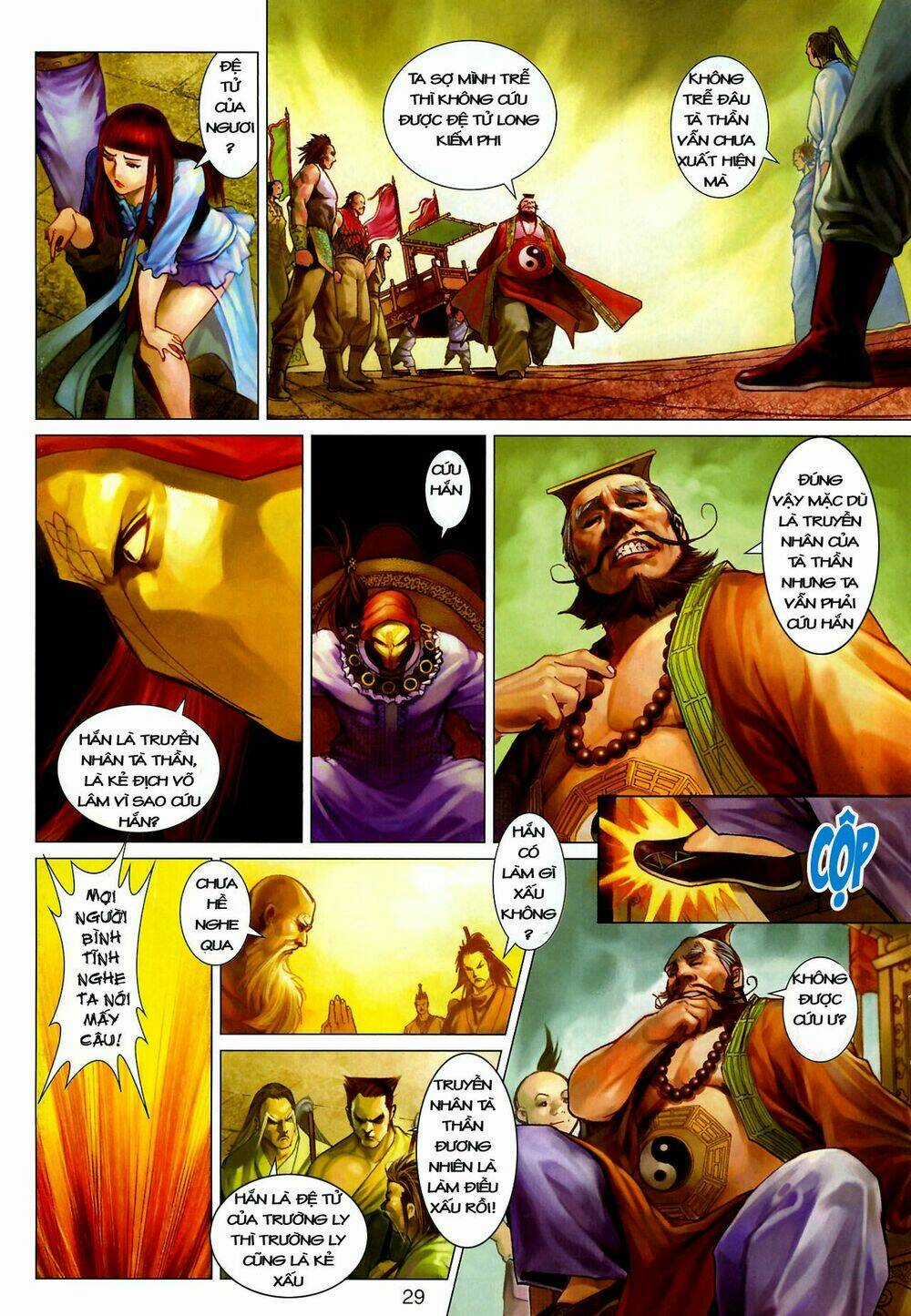 Thần Chưởng Long Kiếm Phi Chapter 12 trang 27