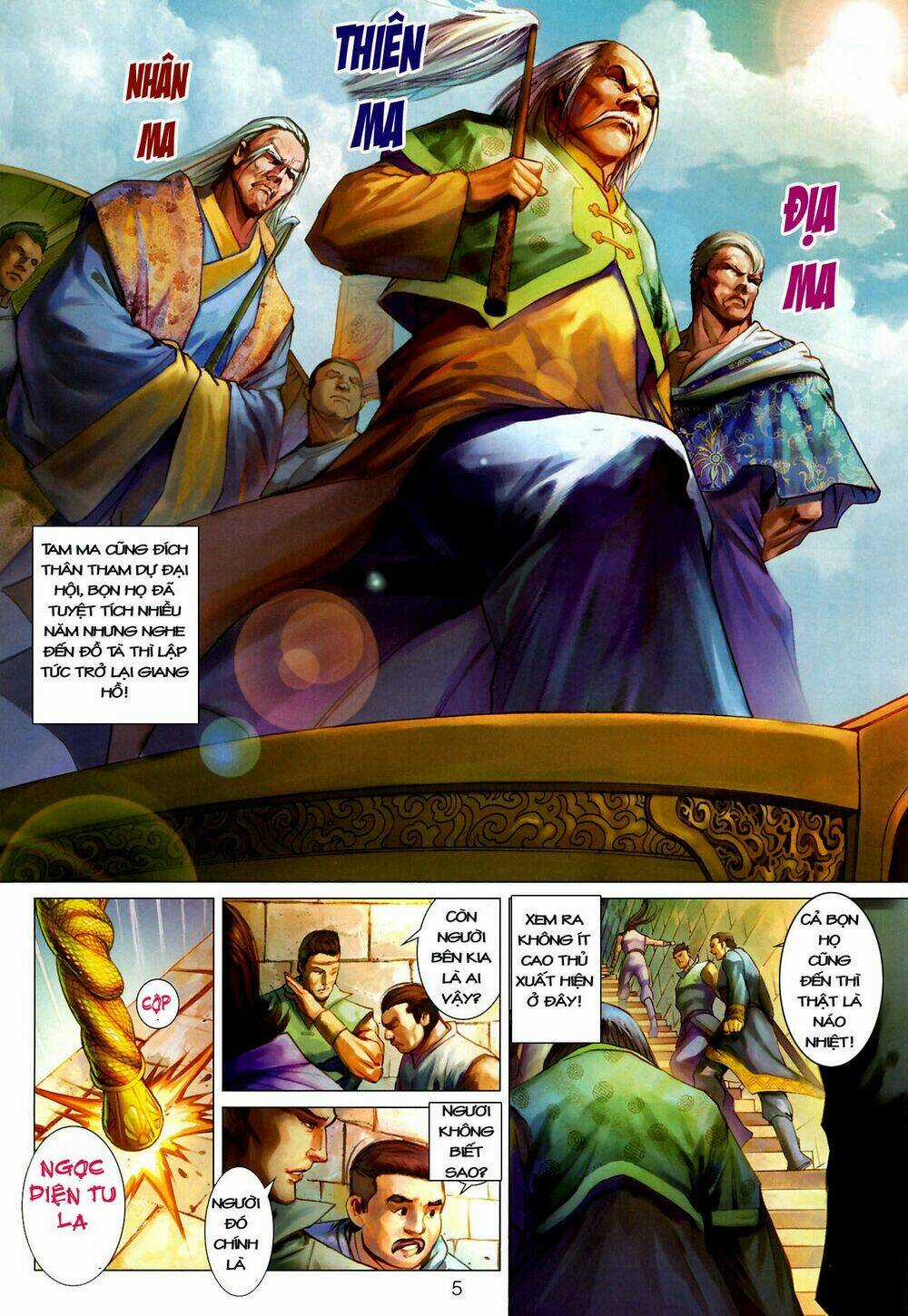 Thần Chưởng Long Kiếm Phi Chapter 12 trang 3