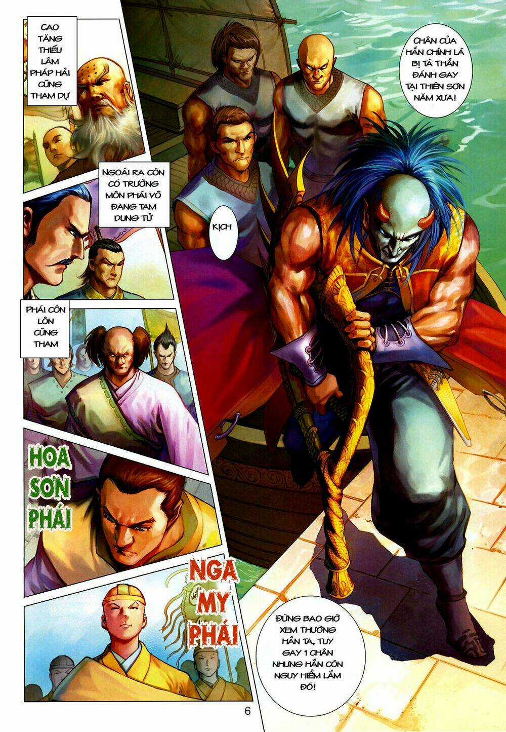 Thần Chưởng Long Kiếm Phi Chapter 12 trang 4