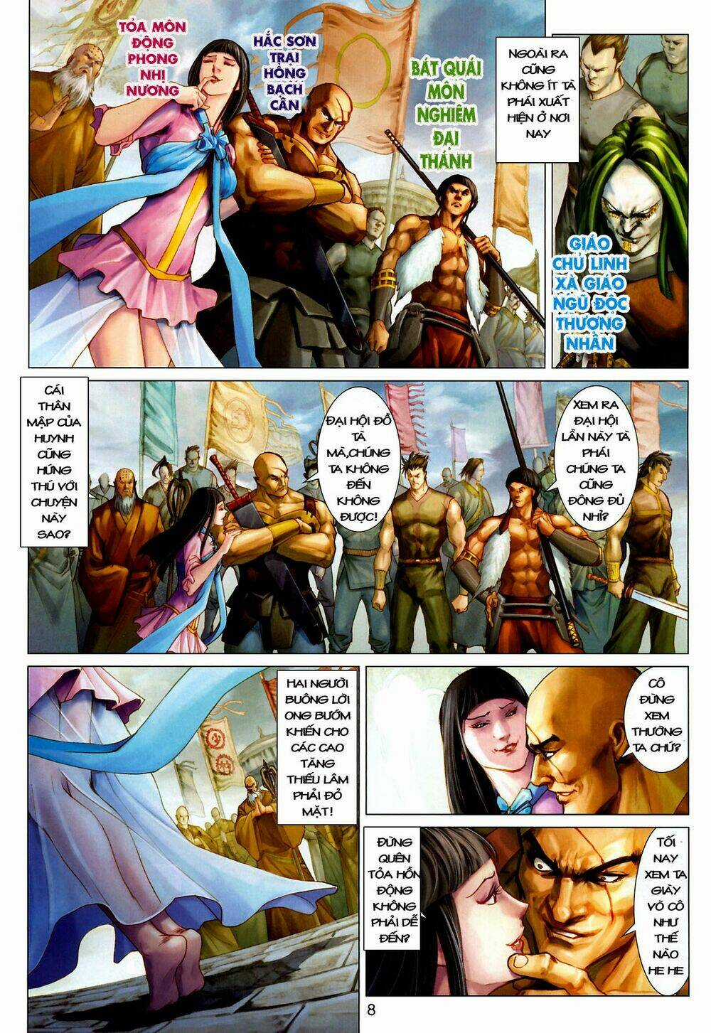 Thần Chưởng Long Kiếm Phi Chapter 12 trang 6