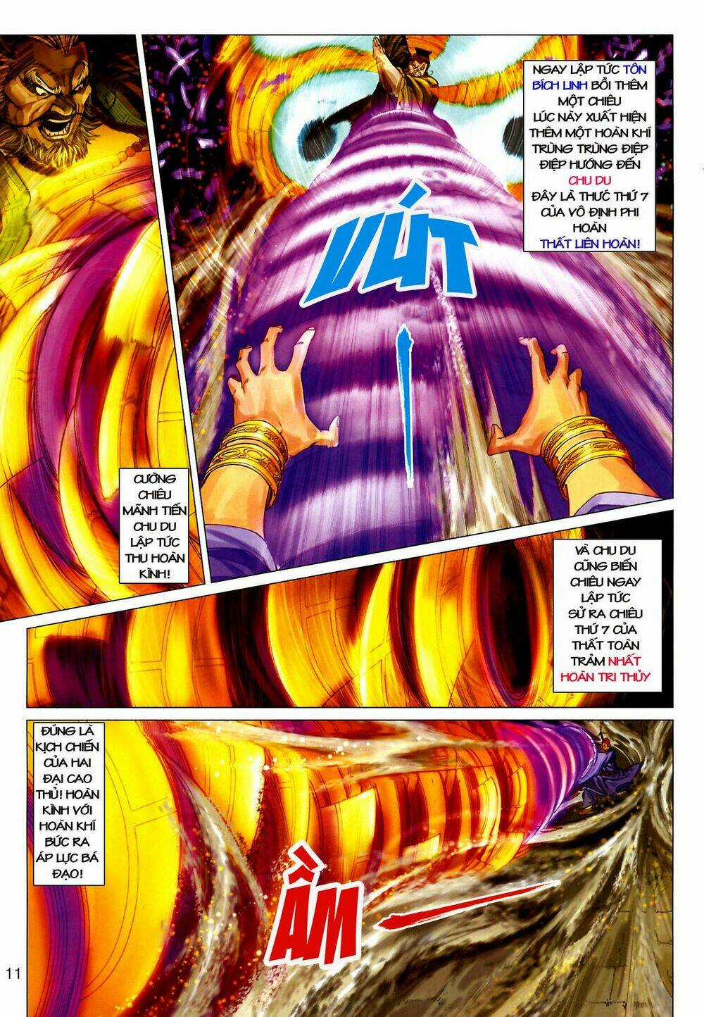 Thần Chưởng Long Kiếm Phi Chapter 13 trang 11