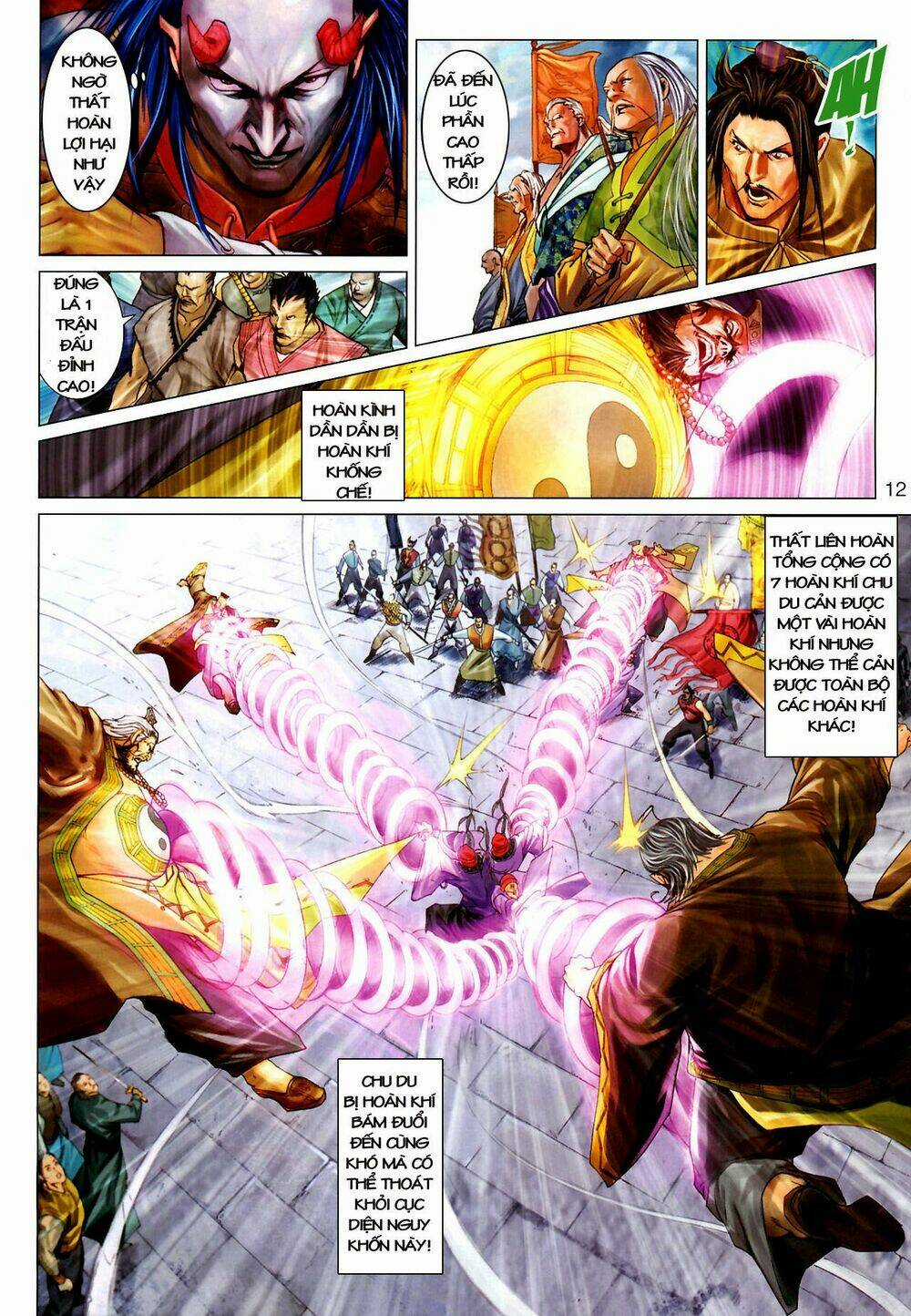 Thần Chưởng Long Kiếm Phi Chapter 13 trang 12