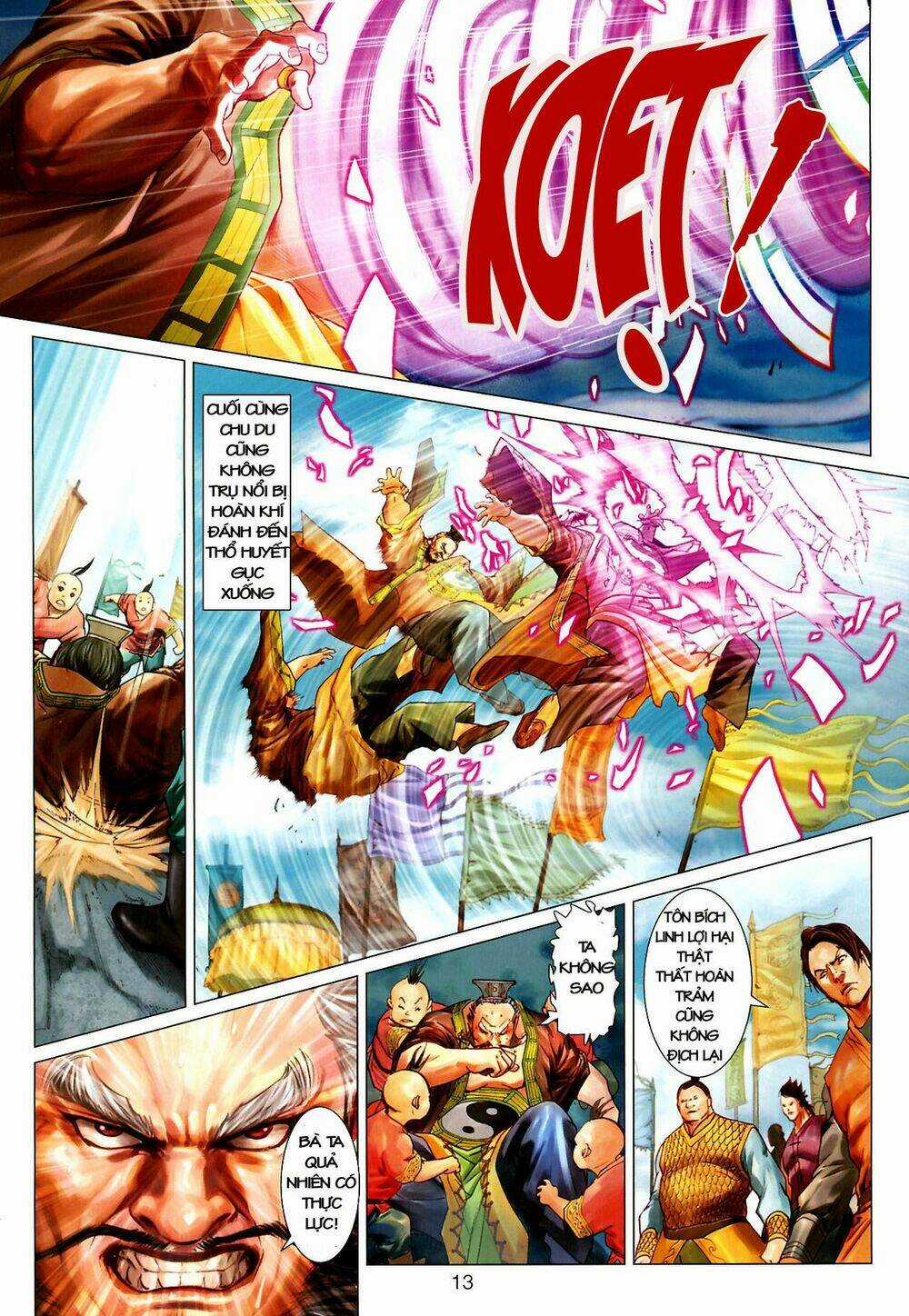 Thần Chưởng Long Kiếm Phi Chapter 13 trang 13