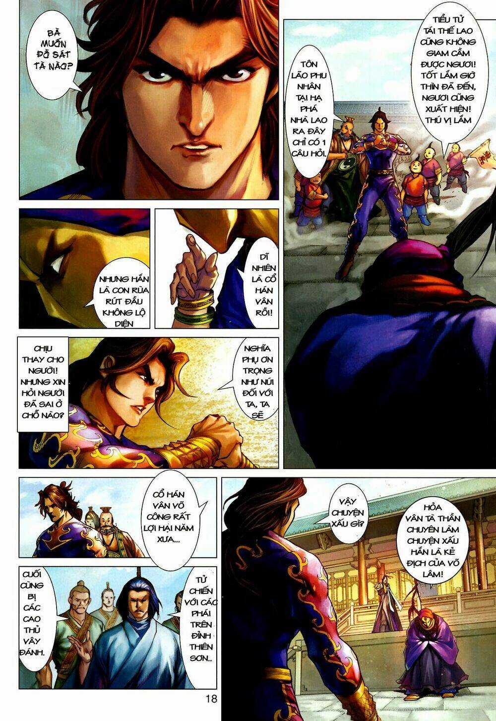 Thần Chưởng Long Kiếm Phi Chapter 13 trang 17