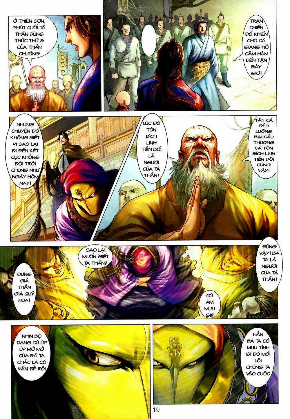 Thần Chưởng Long Kiếm Phi Chapter 13 trang 18