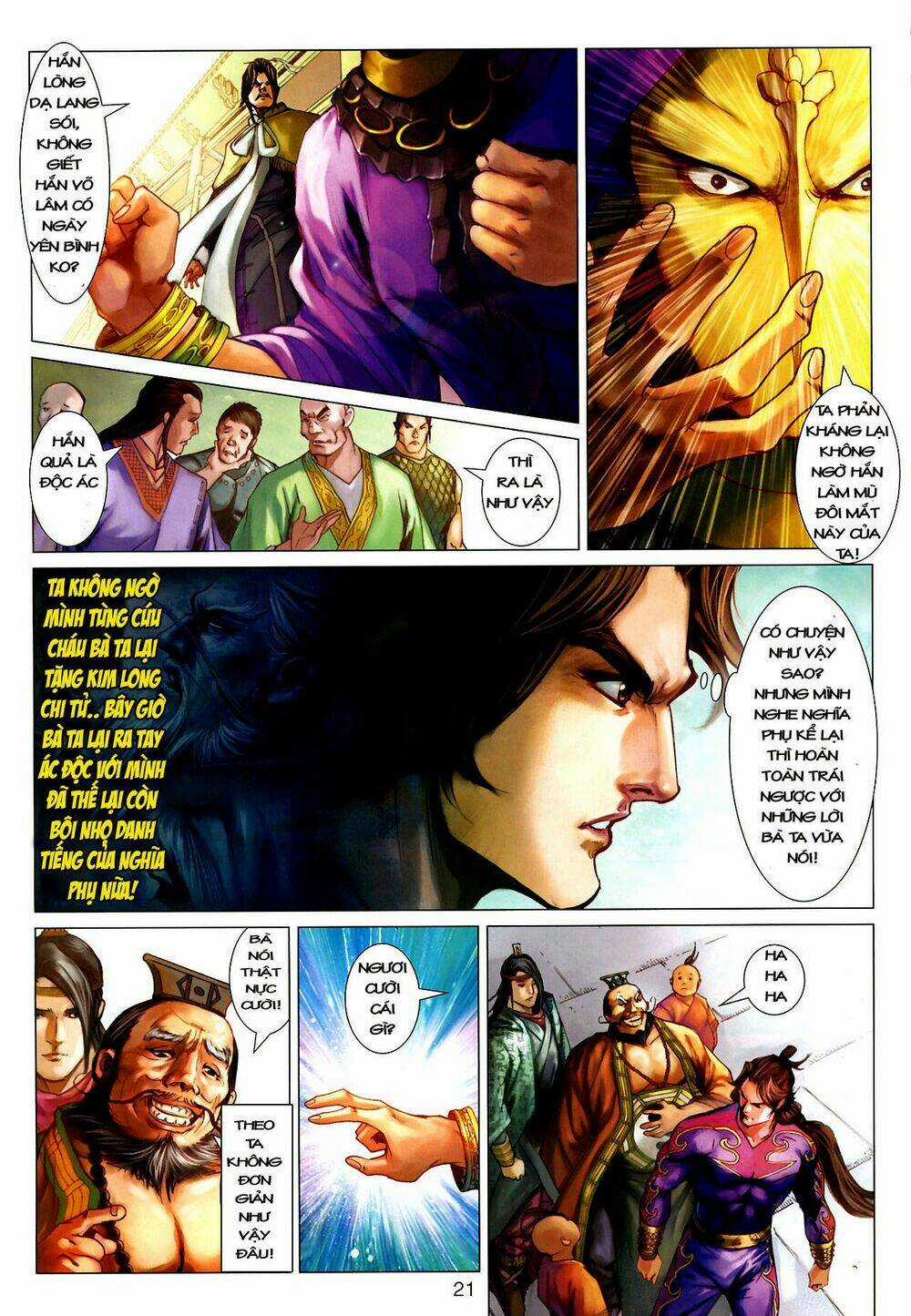 Thần Chưởng Long Kiếm Phi Chapter 13 trang 20