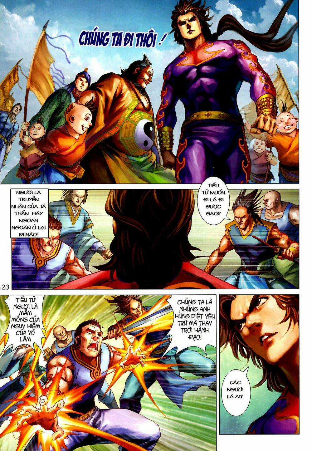 Thần Chưởng Long Kiếm Phi Chapter 13 trang 22