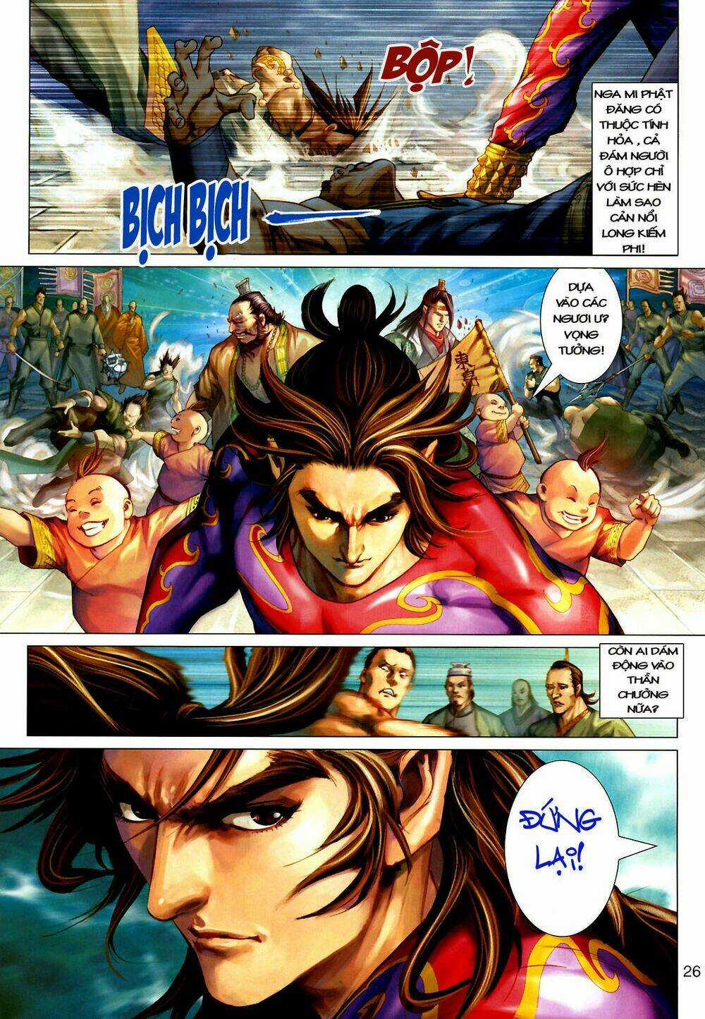 Thần Chưởng Long Kiếm Phi Chapter 13 trang 24