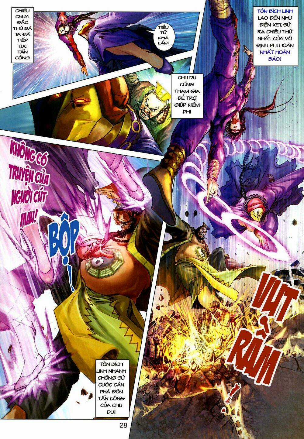 Thần Chưởng Long Kiếm Phi Chapter 13 trang 26