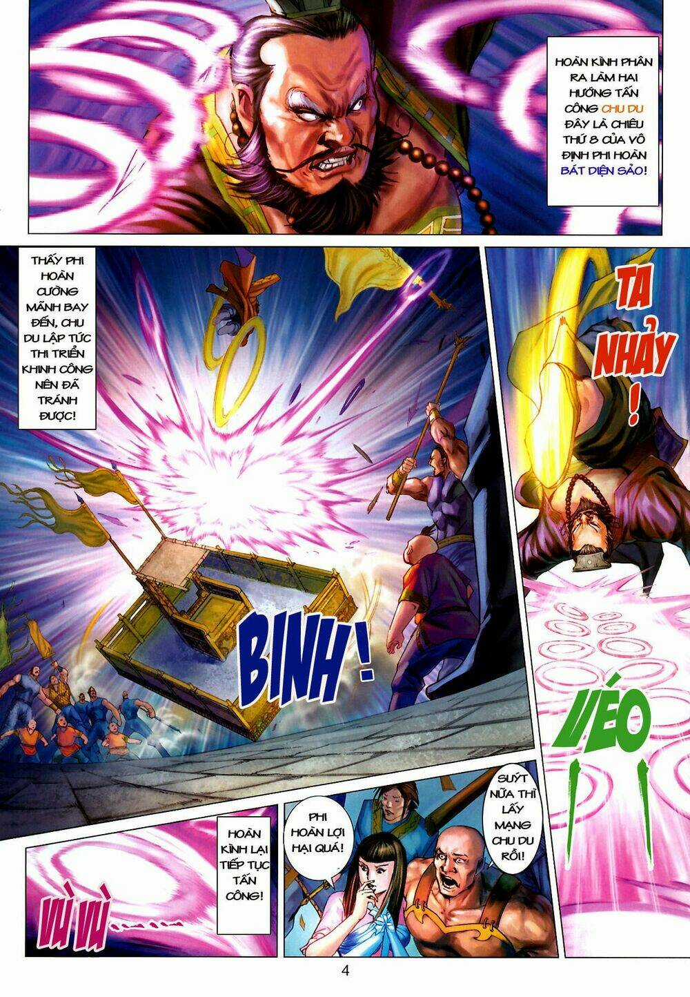 Thần Chưởng Long Kiếm Phi Chapter 13 trang 3