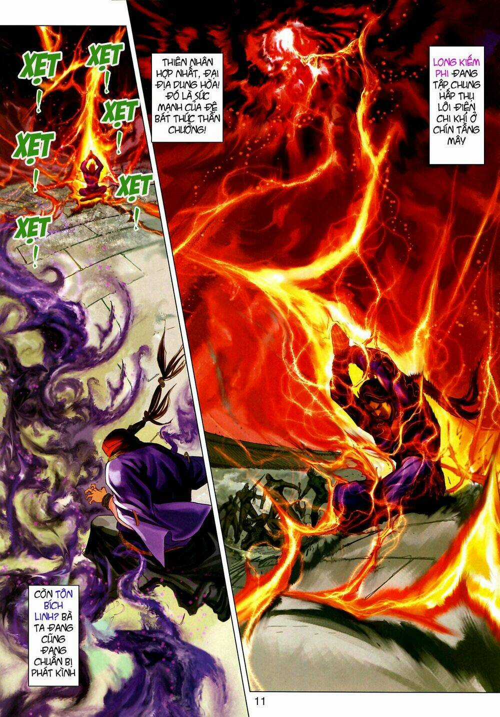 Thần Chưởng Long Kiếm Phi Chapter 14 trang 10