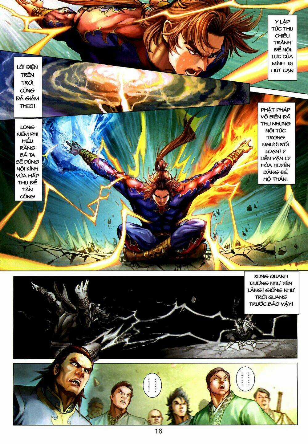 Thần Chưởng Long Kiếm Phi Chapter 14 trang 14