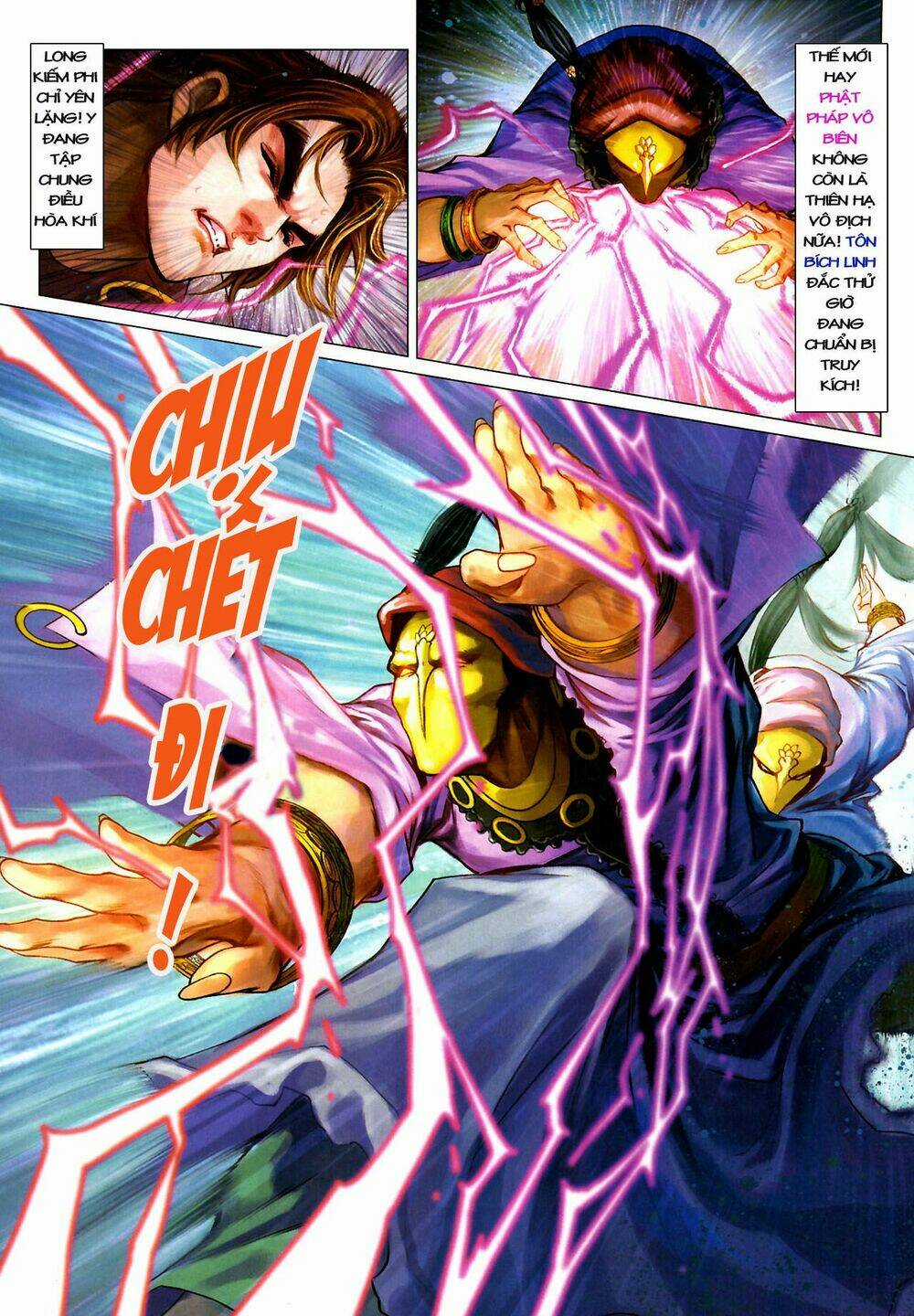 Thần Chưởng Long Kiếm Phi Chapter 14 trang 15