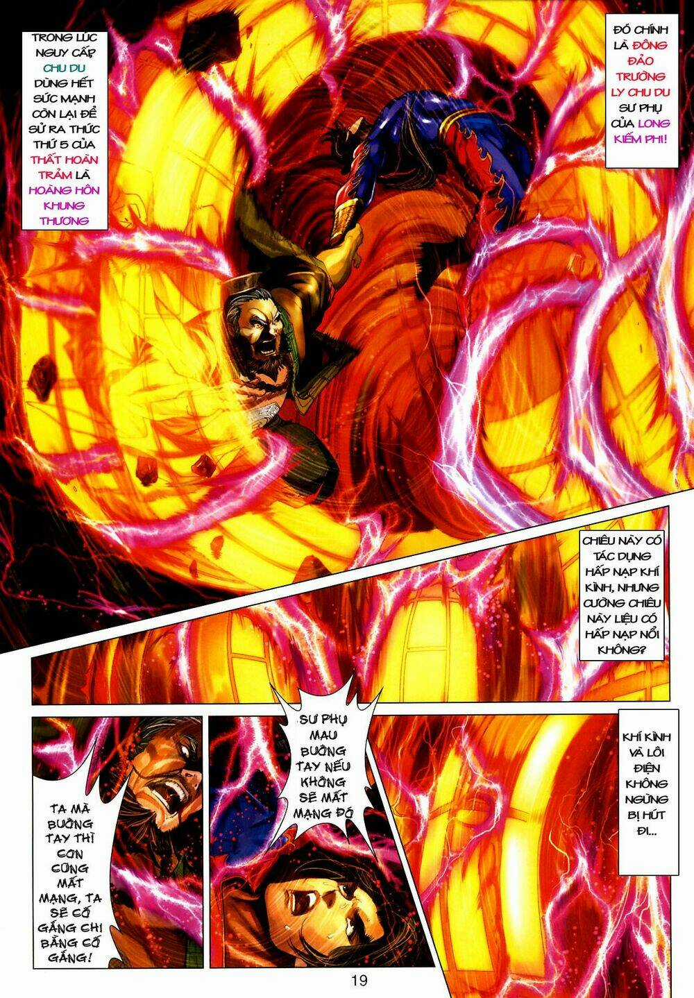 Thần Chưởng Long Kiếm Phi Chapter 14 trang 17