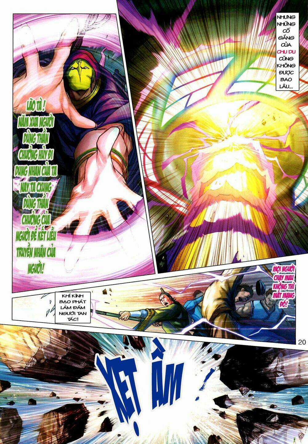 Thần Chưởng Long Kiếm Phi Chapter 14 trang 18