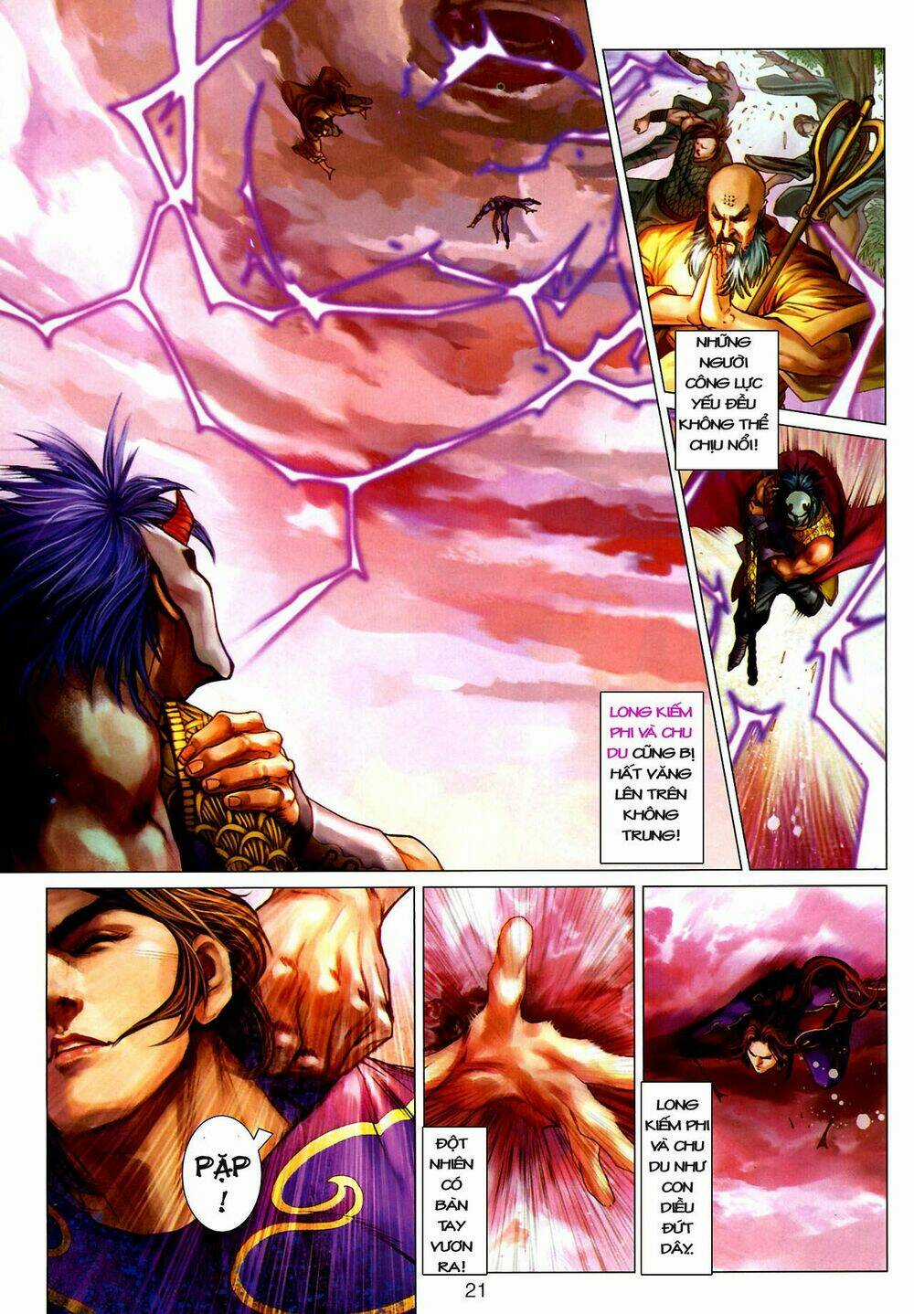 Thần Chưởng Long Kiếm Phi Chapter 14 trang 19