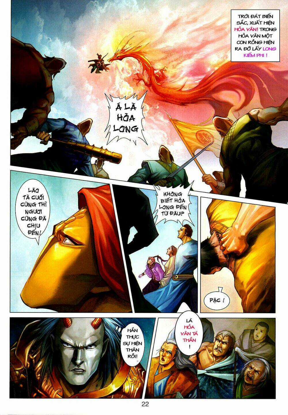 Thần Chưởng Long Kiếm Phi Chapter 14 trang 20