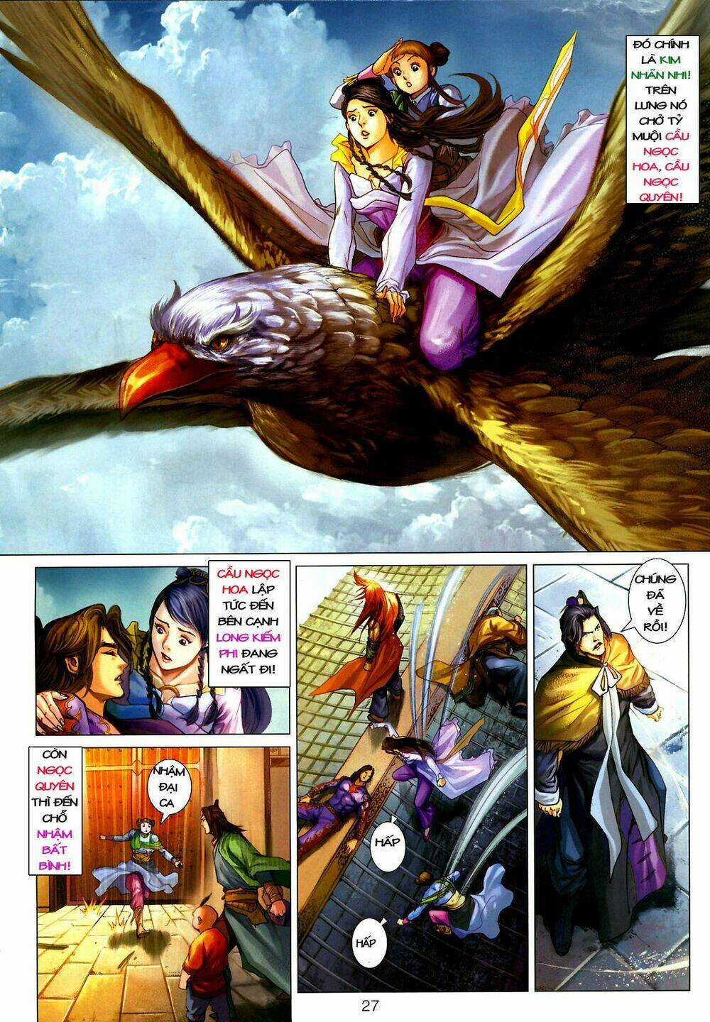 Thần Chưởng Long Kiếm Phi Chapter 14 trang 24