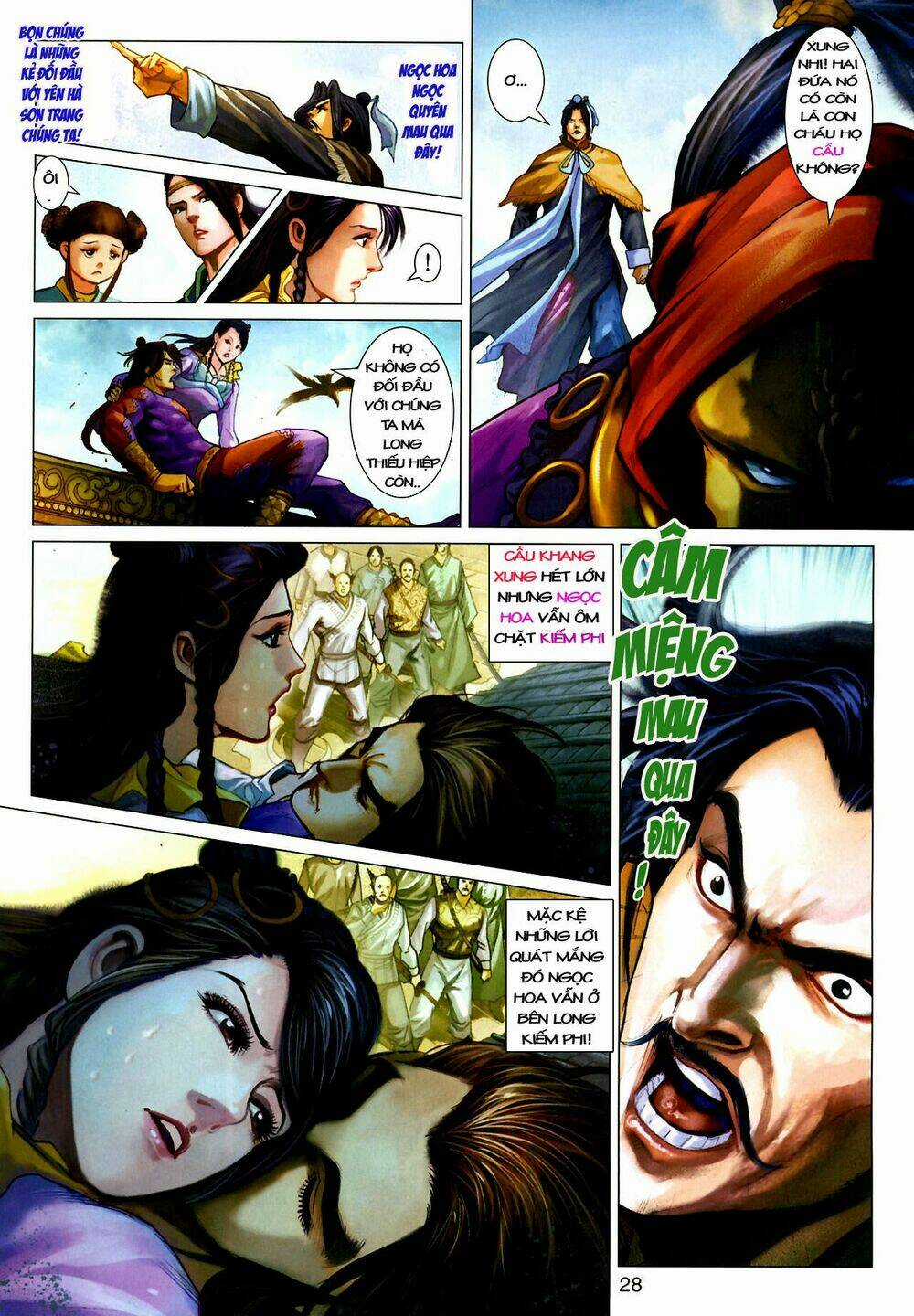 Thần Chưởng Long Kiếm Phi Chapter 14 trang 25