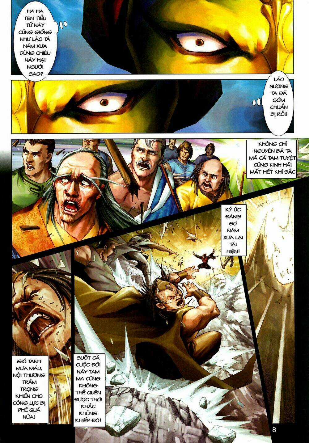 Thần Chưởng Long Kiếm Phi Chapter 14 trang 6