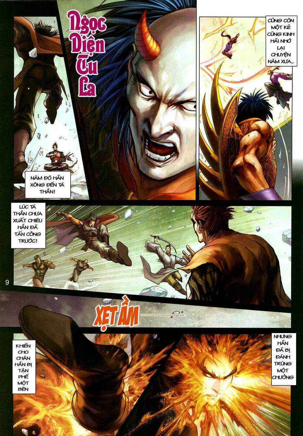 Thần Chưởng Long Kiếm Phi Chapter 14 trang 7