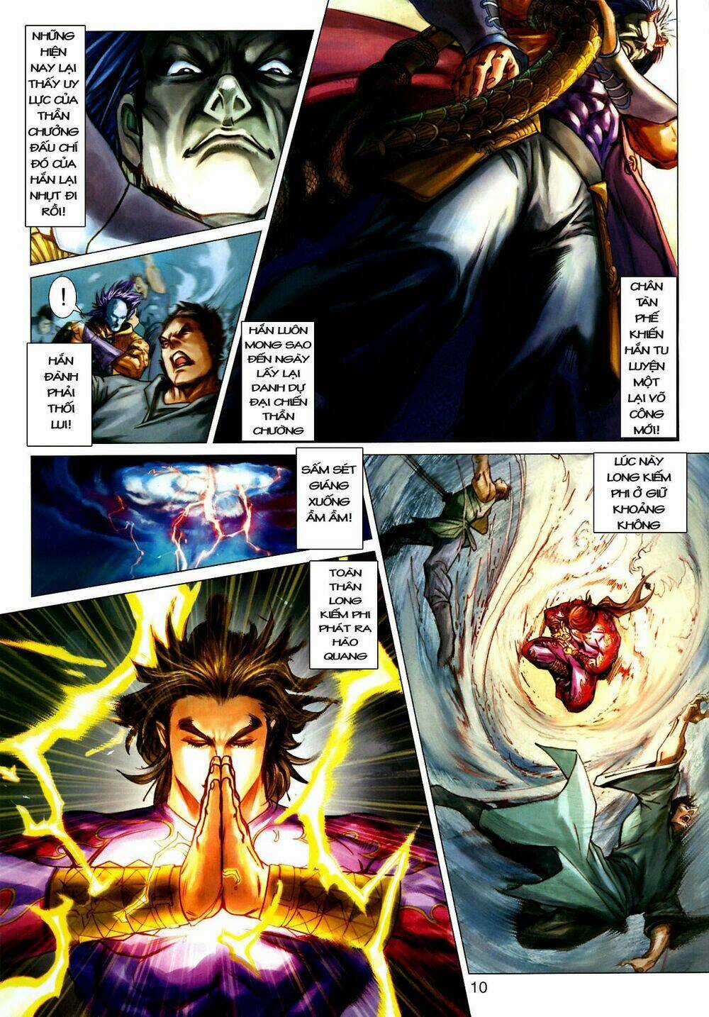 Thần Chưởng Long Kiếm Phi Chapter 14 trang 8