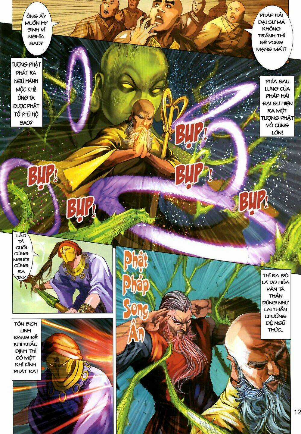 Thần Chưởng Long Kiếm Phi Chapter 15 trang 12