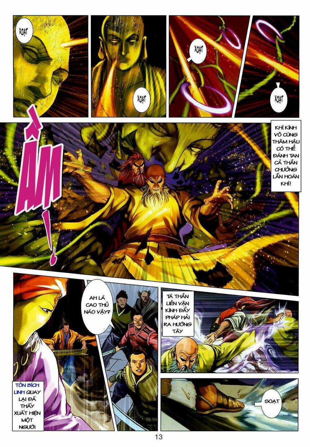 Thần Chưởng Long Kiếm Phi Chapter 15 trang 13