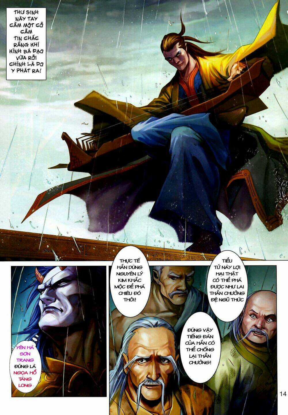 Thần Chưởng Long Kiếm Phi Chapter 15 trang 14