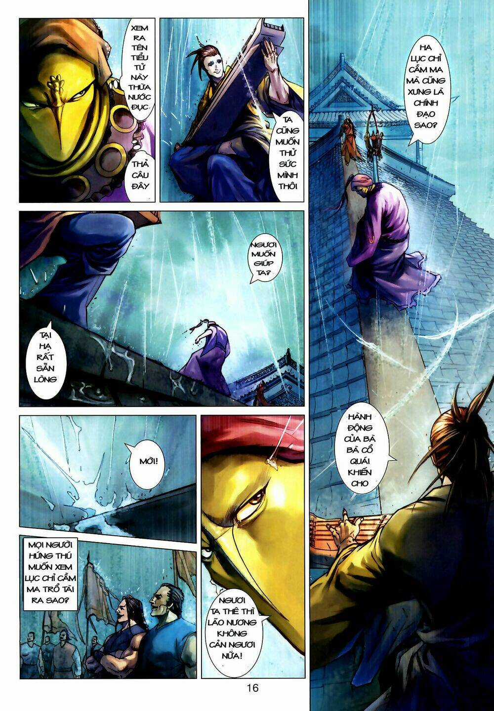 Thần Chưởng Long Kiếm Phi Chapter 15 trang 16