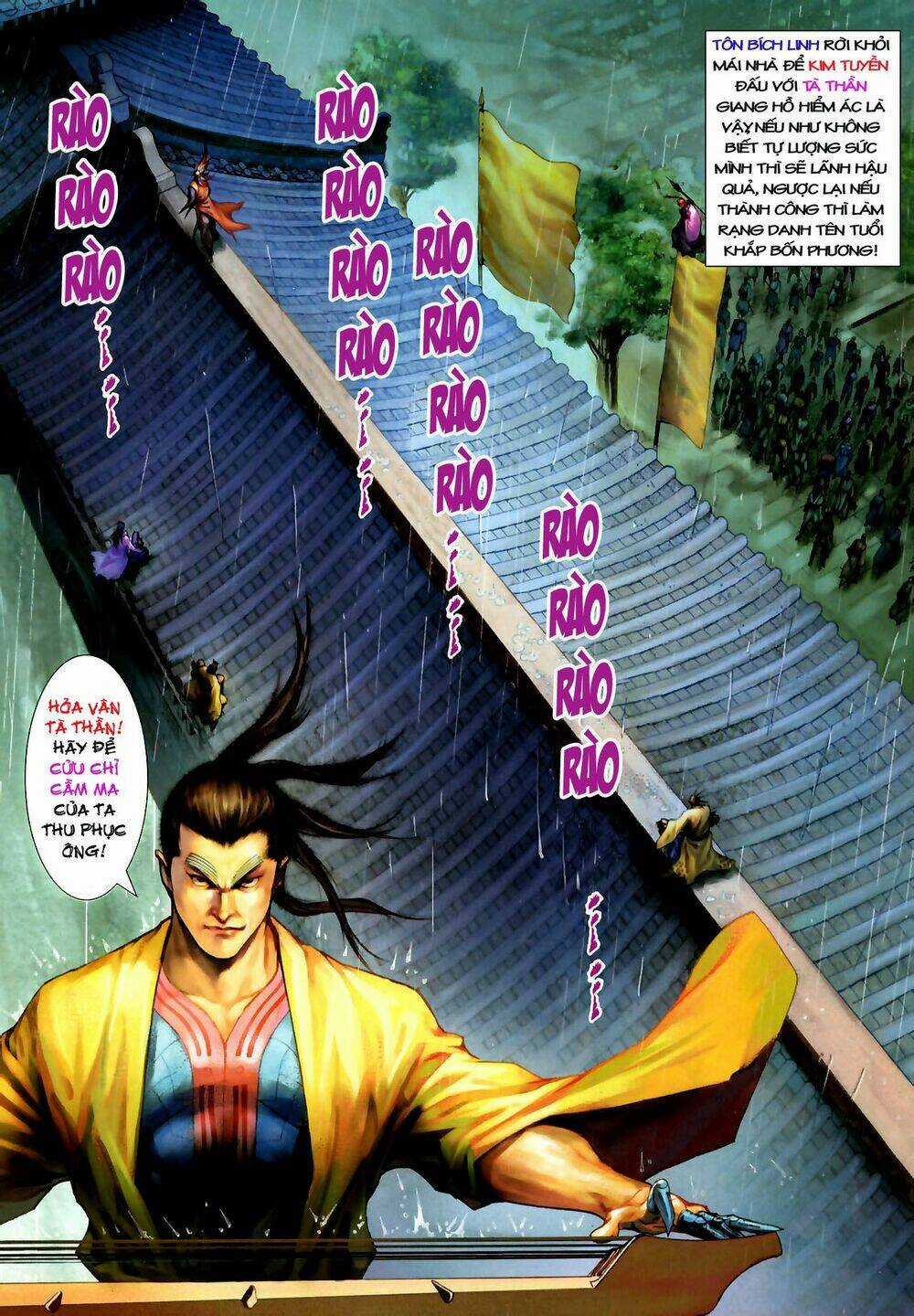 Thần Chưởng Long Kiếm Phi Chapter 15 trang 17