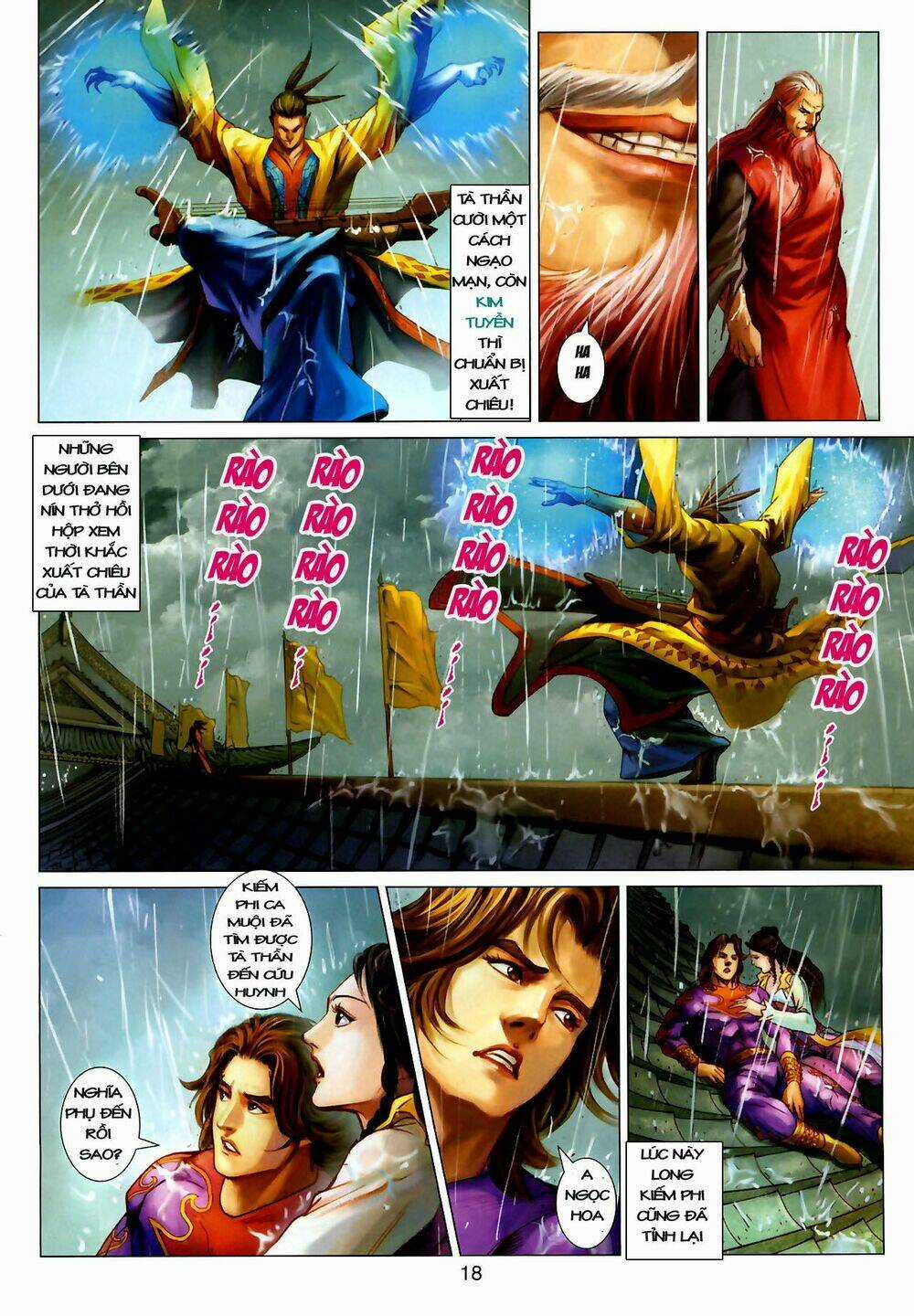 Thần Chưởng Long Kiếm Phi Chapter 15 trang 18