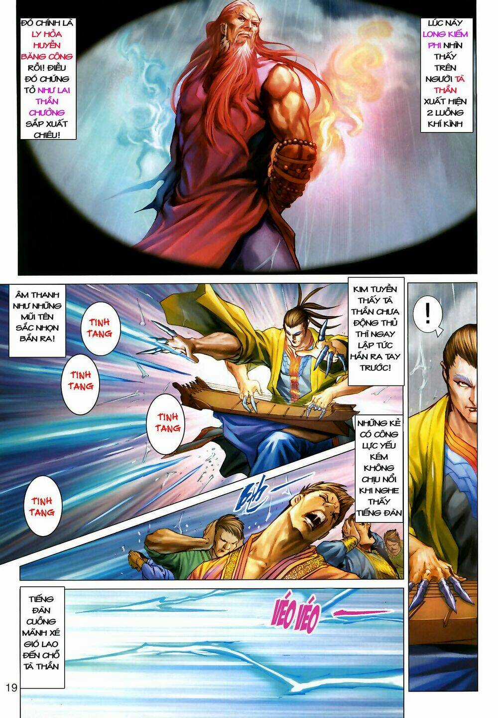 Thần Chưởng Long Kiếm Phi Chapter 15 trang 19