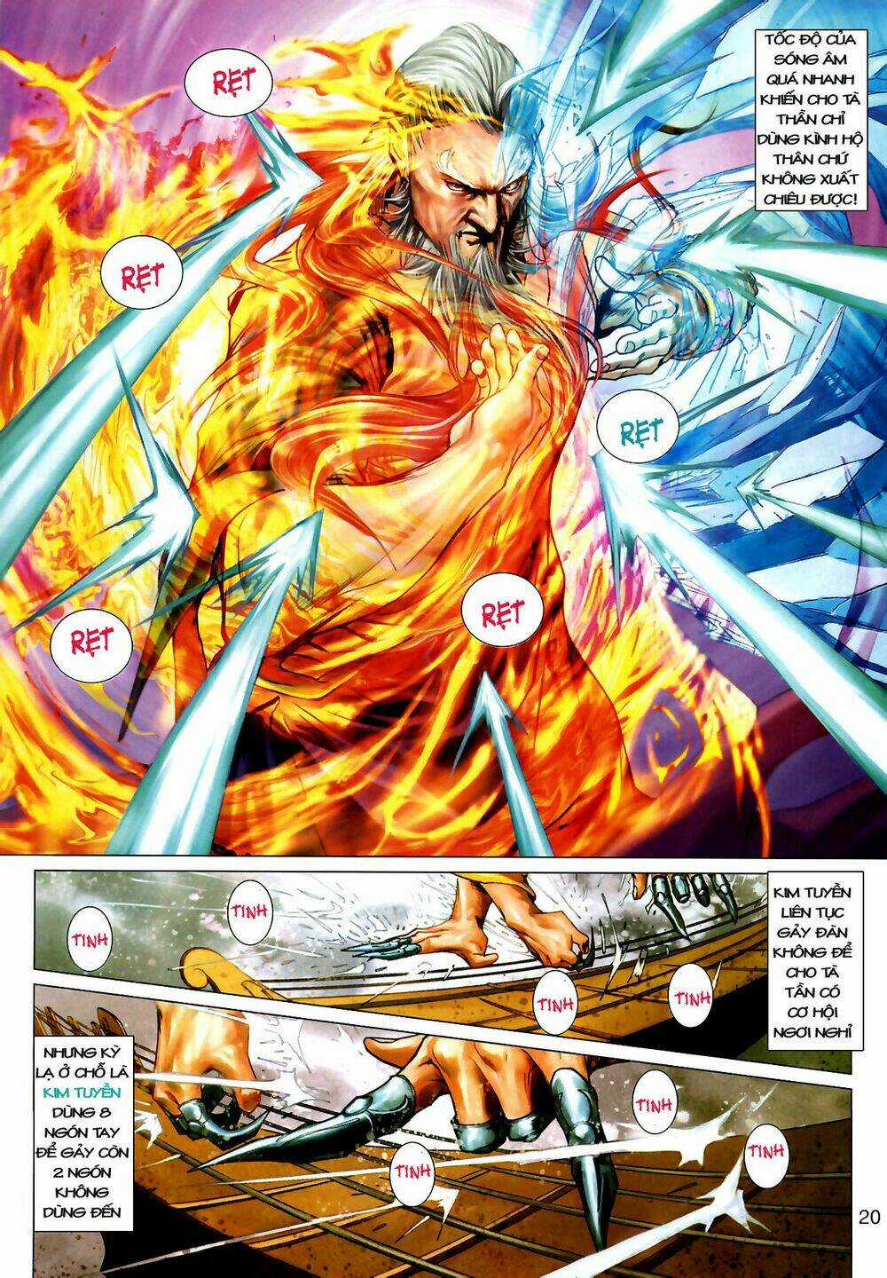 Thần Chưởng Long Kiếm Phi Chapter 15 trang 20