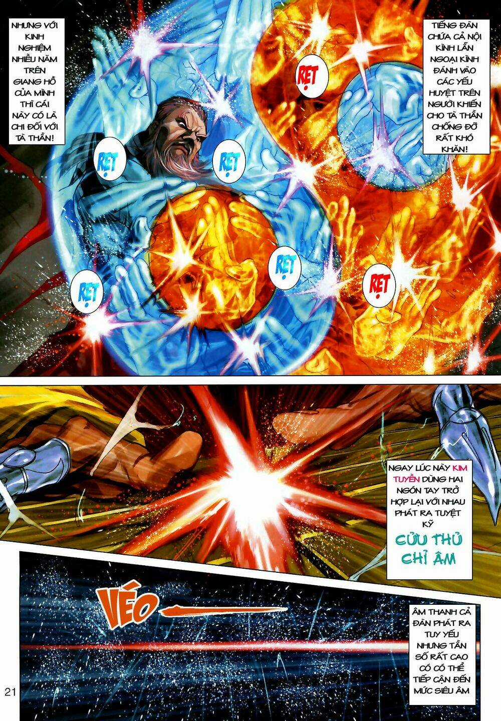 Thần Chưởng Long Kiếm Phi Chapter 15 trang 21