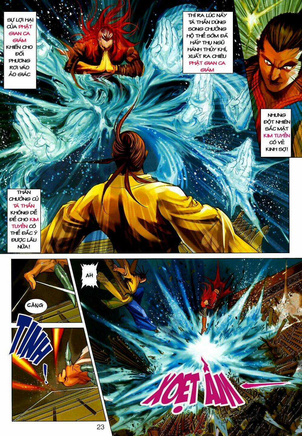 Thần Chưởng Long Kiếm Phi Chapter 15 trang 23