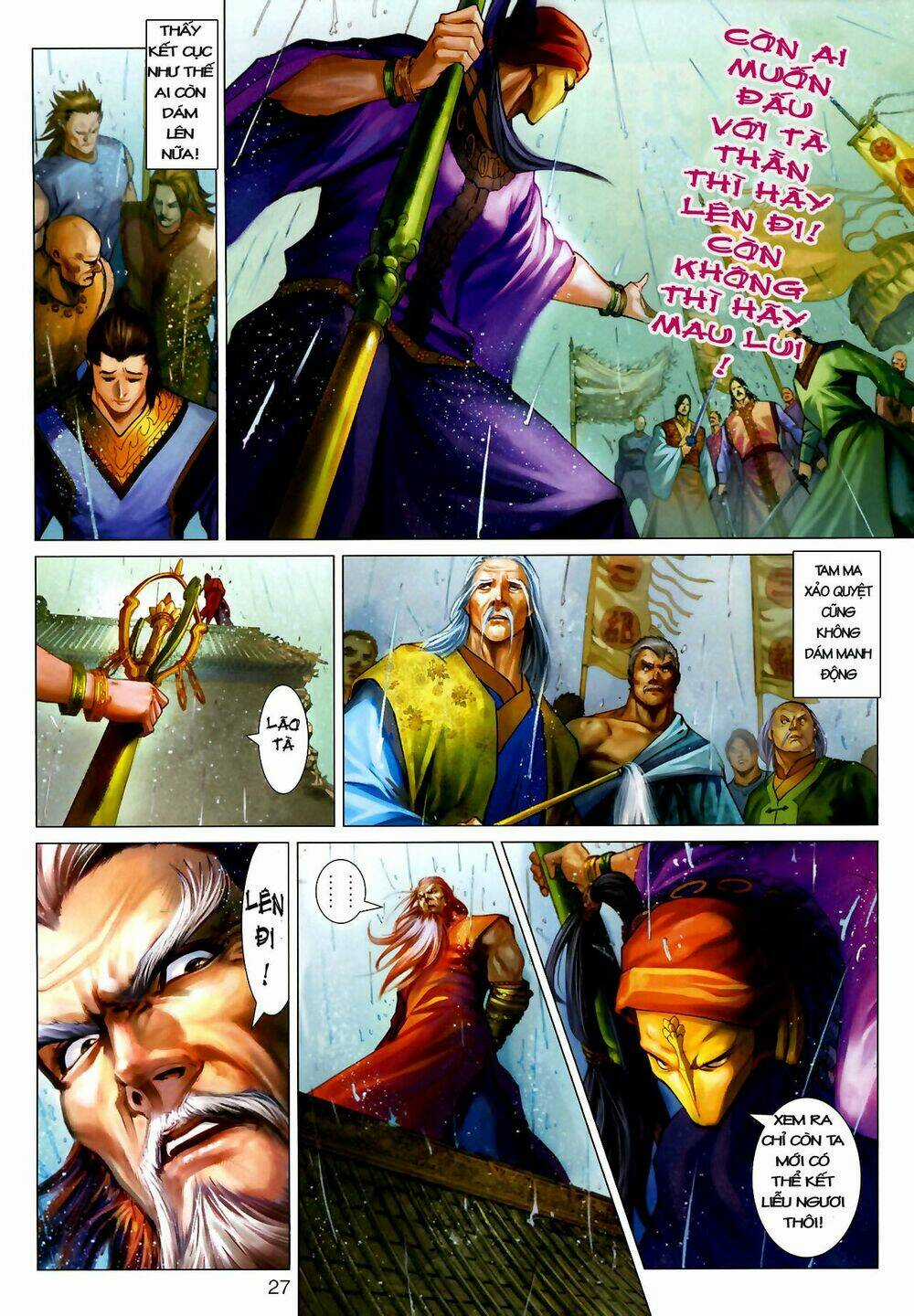 Thần Chưởng Long Kiếm Phi Chapter 15 trang 27