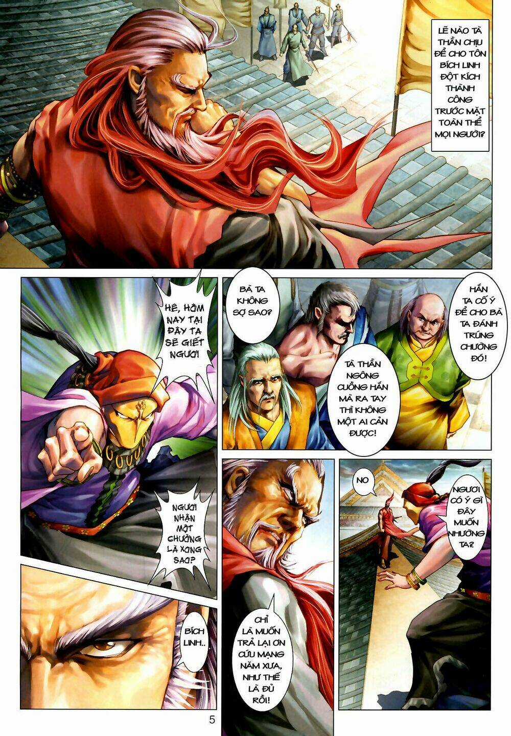 Thần Chưởng Long Kiếm Phi Chapter 15 trang 4