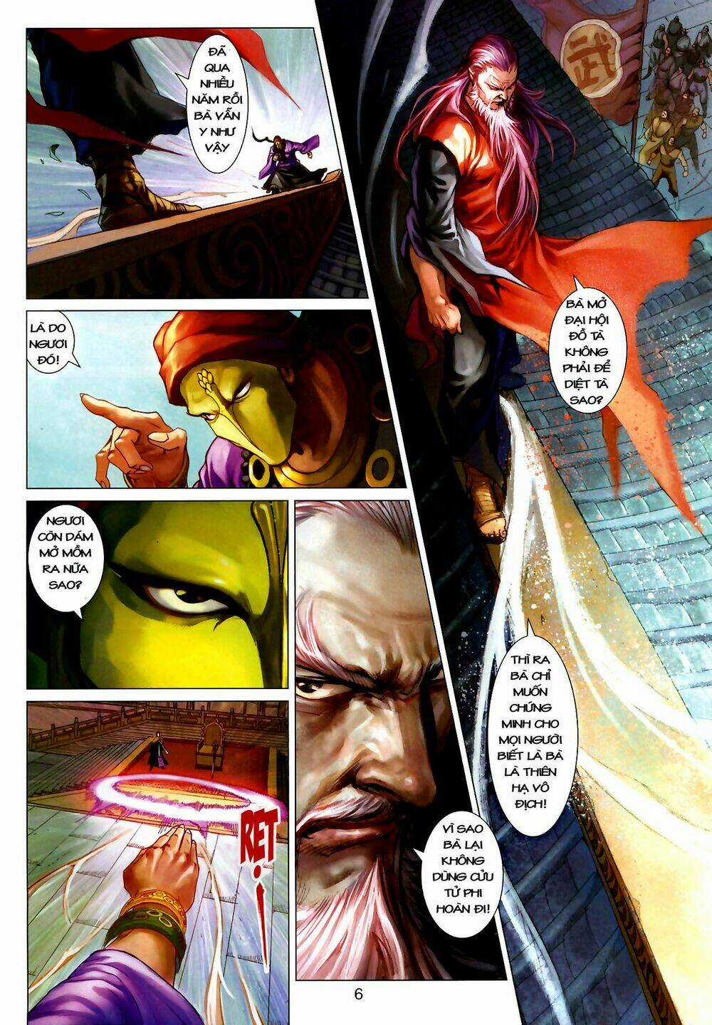 Thần Chưởng Long Kiếm Phi Chapter 15 trang 5